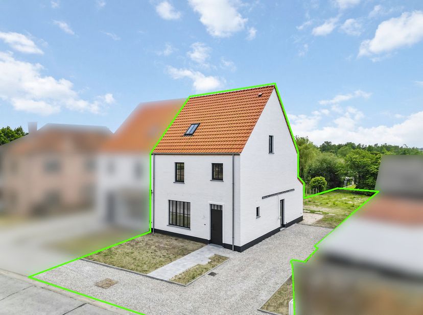 Bienvenue à Amougies! Dans cette commune idyllique au pied du Mont-de-l&#039;Enclus, vous trouverez cette nouvelle maison de style rural. Entourée d&#039;un env