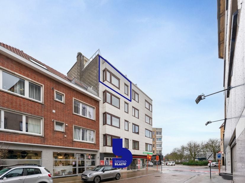 Dit ruime en lichtrijke appartement van 90 m² op de Nieuwpoortsesteenweg 196 in Oostende-Mariakerke is ideaal gelegen, vlak bij het strand en alle voo
