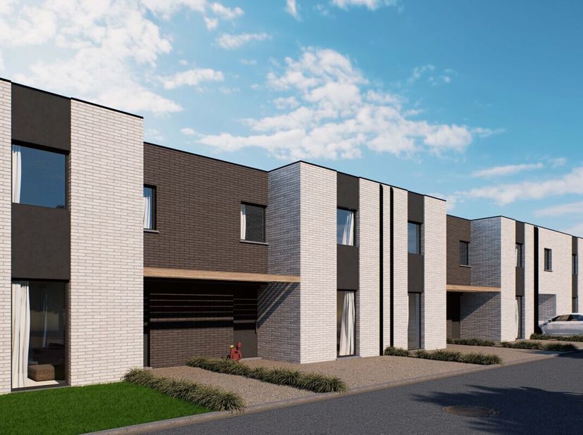 Kleinschalig project bestaande uit zeven nieuwbouw vakantiewoningen op 1.2km van de zee, op een steenworp van Nieuwpoort-Bad, de polders, duinen, Alle