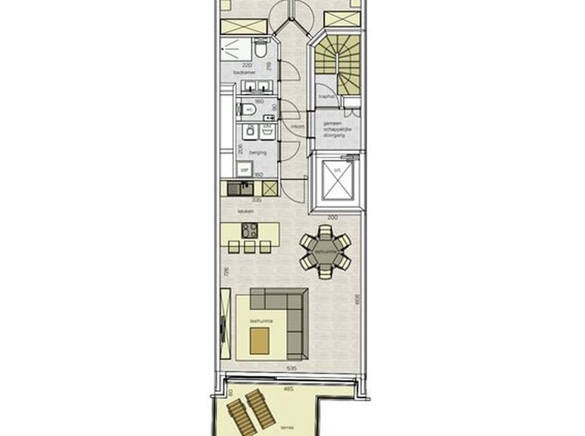 Bij het ontwerp van de appartementen staat kwaliteit en comfort centraal. Er wordt veel aandacht besteed aan een praktische indeling en privacy. Door