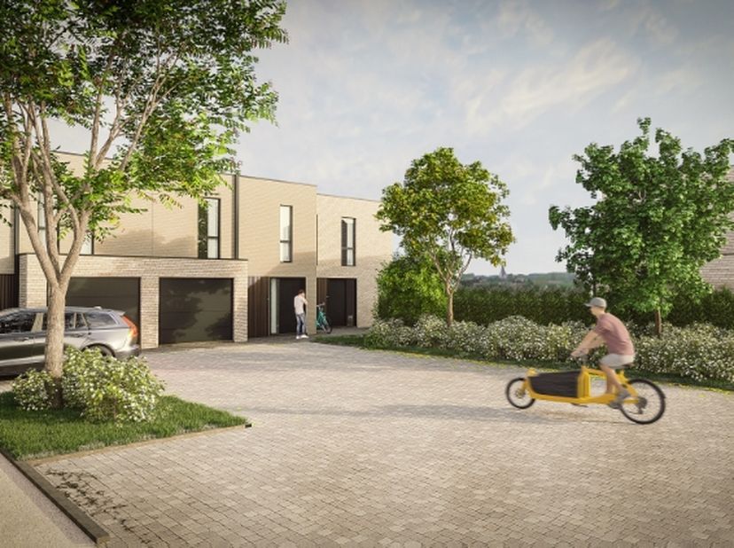 Dit in aanbouw zijnde woonerf is gelegen in Herzele (Borsbeke) nabij tal van verbindingswegen en omvat 10 energiezuinige woningen. De woningen zijn vo