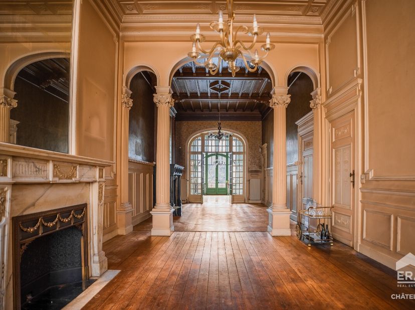 Entre les quartiers prisés de Lambermont et Demolder à Schaerbeek, découvrez cette somptueuse maison bourgeoise de style éclectique, dune superficie g