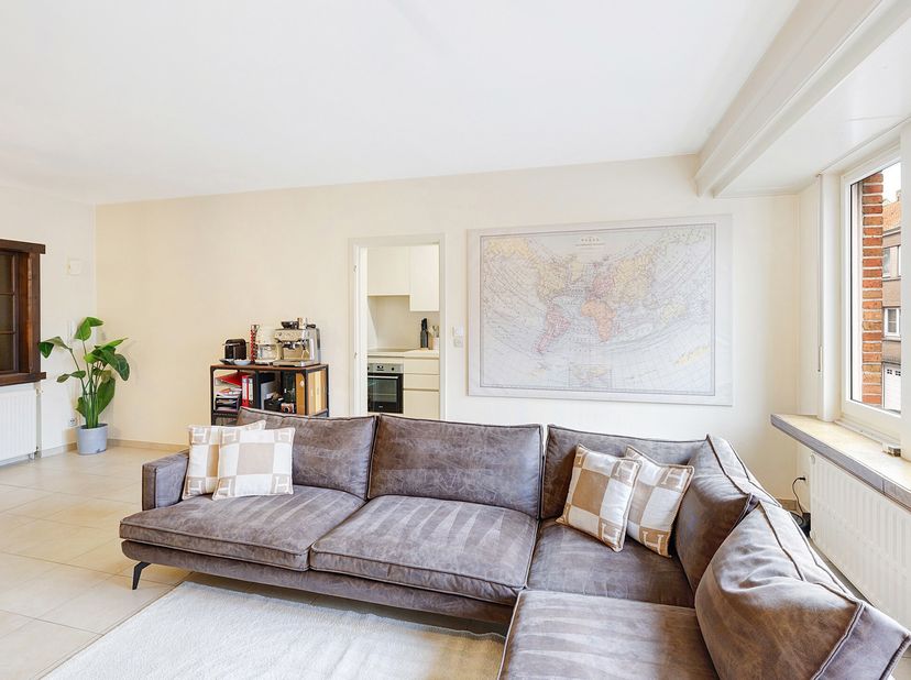 Gezellig appartement in een kleine residentie in het centrum van Heist.&lt;br /&gt;
Dit charmante appartement ligt op wandelafstand van zowel winkels als he