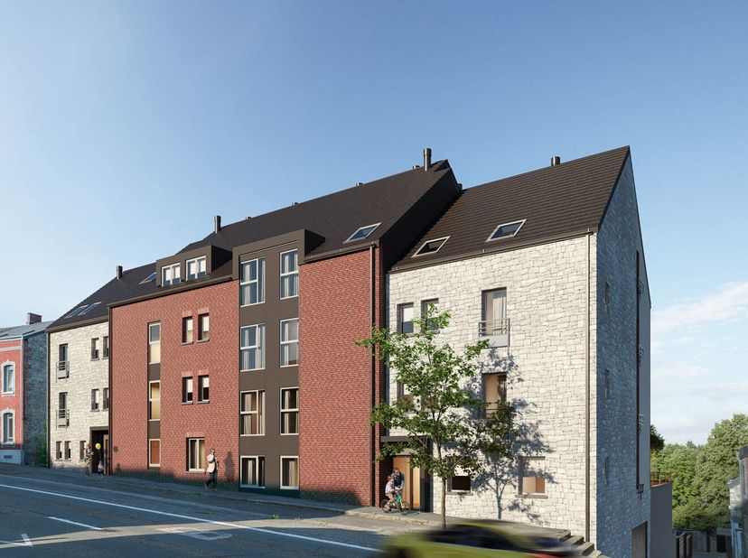 Marche-en-Famenne - Idéalement situé à proximité de la Gare et du centre-ville, spacieux et lumineux, APPARTEMENT NEUF (2CH/1SDB) de 102,70 m² avec TE