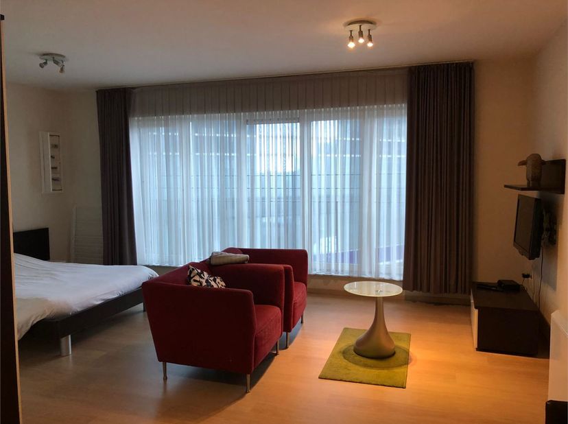 Mooie, bemeubelde studio te koop in hartje van Brussel!&lt;br /&gt;
&lt;br /&gt;
De studio is zeer goed gelegen: dicht bij het Madouplein, dicht bij het openbaar