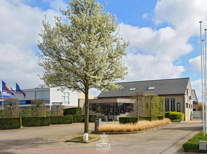 Ruime woning met een gelijkvloers handelspand en een bovengelegen studio. De woning beschikt over een grote tuin, perfect voor ontspanning of tuiniere