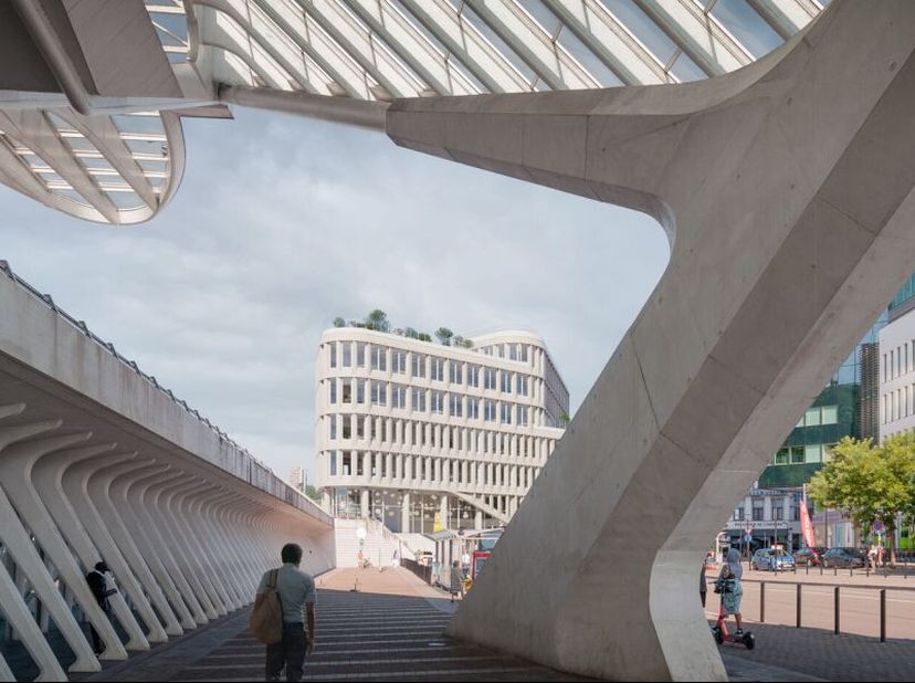 Een uniek project in het centrum van Luik! &lt;br /&gt;
&lt;br /&gt;
 Toonaangevend ontwerp met kwalitatieve, efficiente en makkelijk opdeelbare kantoor ruimte. &lt;