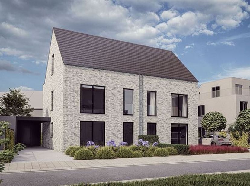 COMFORTABELE, ENERGIEZUINIGE HALFOPEN BEBOUWING MET HEDENDAAGS LANDELIJKE ARCHITECTUUR.&lt;br /&gt;
 Investeer vandaag in duurzaam wooncomfort!&lt;br /&gt;
 De li