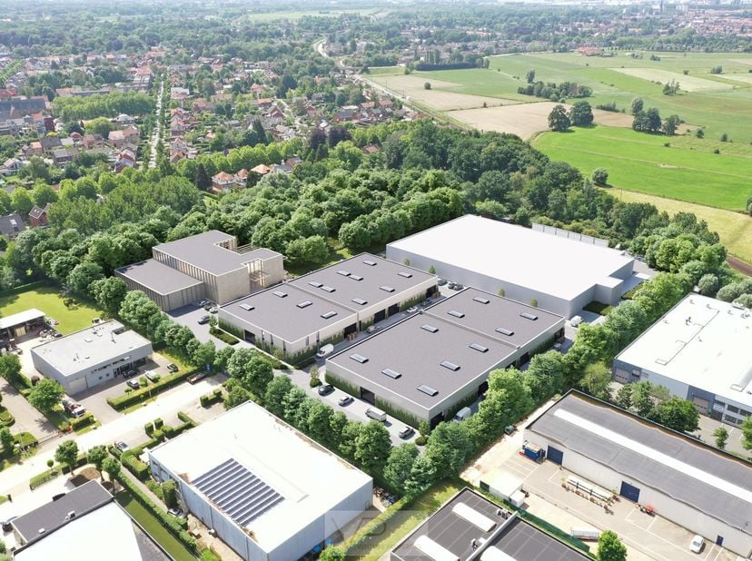 Op de uitstekend gelegen industriezone ‘De Vloeiende’ in Kapellen wordt momenteel een gloednieuw bedrijvenpark ontwikkeld, bestaande uit 20 moderne KM