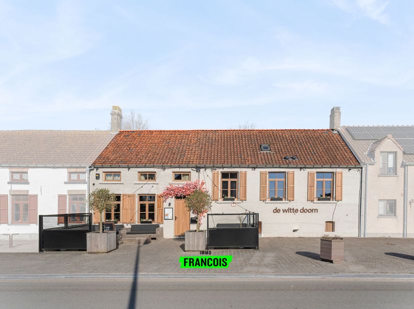 Occasion Unique : Restaurant De Witte Doorn à Vendre avec Reprise à Vlissegem !&lt;br /&gt;
 Un bijou culinaire dans un magnifique bâtiment historique&lt;br /&gt;
