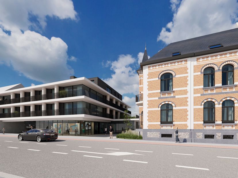 VALIMMAS verkoopt duplex-appartement A 1.7 in het bijzonder stijlvol nieuwbouwproject &quot;Res. Villa Maurice&quot;, een uniek staaltje architectuur waarin oud