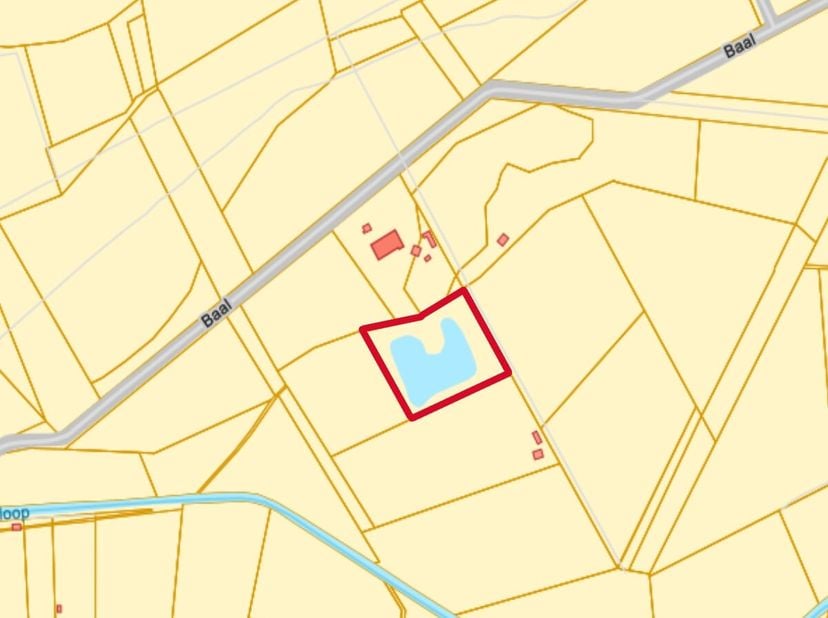 Prijs : euro 40.000 Dit perceel is gelegen in Tessenderlo-Ham, in een rustige zijweg nabij de woning in Baal 115. Dit is een natuurlijk perceel met ee
