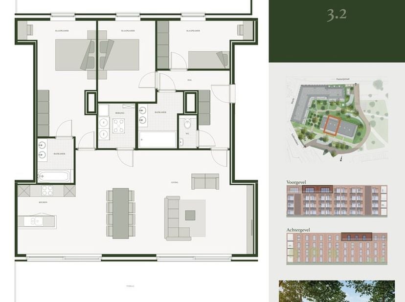 Wonen in het Hart van Berlaar – 58 nieuwbouwappartementen op een historische site.&lt;br /&gt;
Ontdek de perfecte balans tussen erfgoed en modern comfort.&lt;b