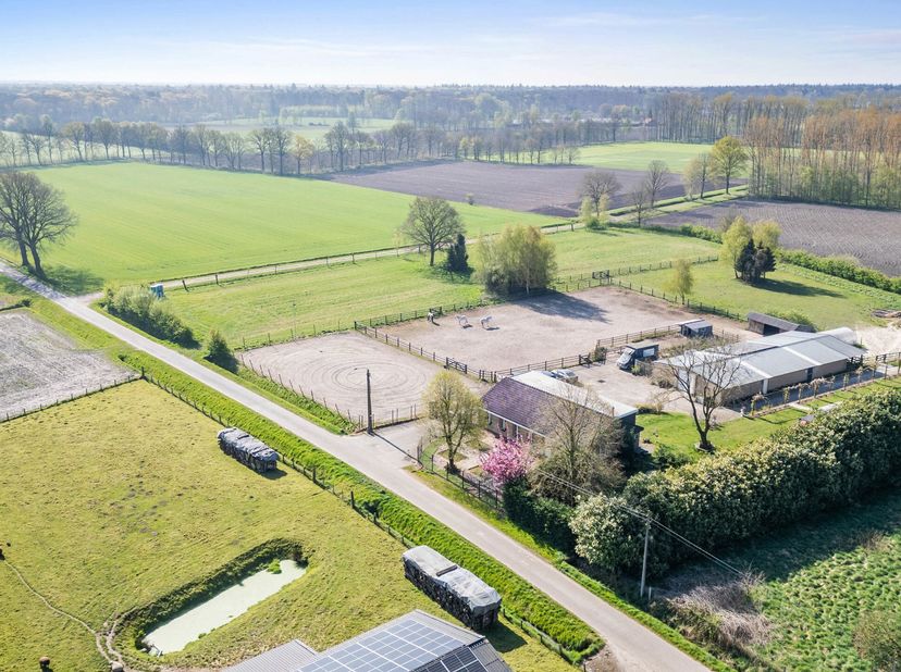 RAVELS - Instapklare woning met loods en stallen op ca. 1,6Ha&lt;br /&gt;
Deze woning ligt in een rustige straat vlakbij het Gewestbos van Ravels. De bossen