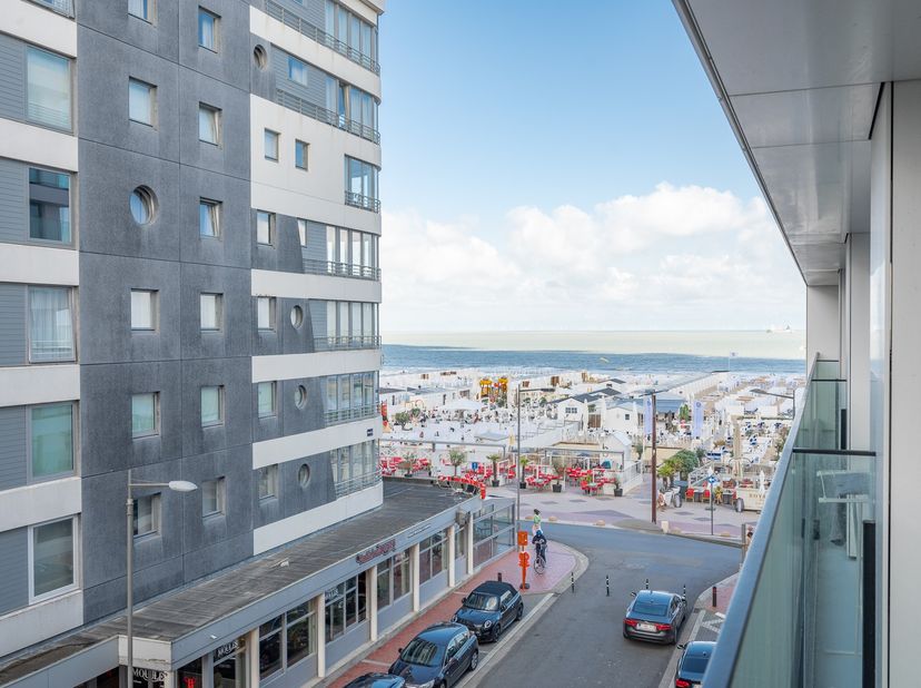 Appartement agréable à louer à la place Rubens, dans une rue latérale de la digue.&lt;br /&gt;
&lt;br /&gt;
Composition : hall d&#039;entrée avec vestiaire, salon avec