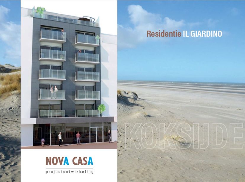 Midden in het centrum van het mooie Koksijde, vlakbij de Zeelaan en het strand, wordt met de residentie Il Giardino een prachtig nieuwbouwproject gere