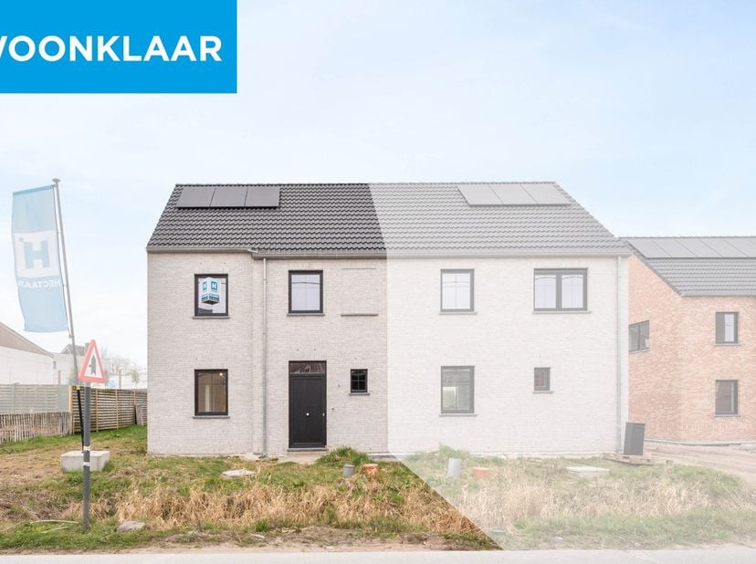 In het rustige Oekene op een boogscheut van centrum Roeselare alsook centrum Izegem staan deze landelijke, hedendaagse nieuwbouwwoningen met oog voor