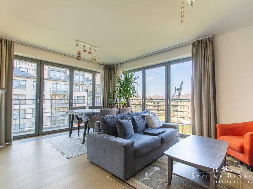 GP II D3.3 - Licht investeringsappartement met inkomhal en apart toilet, een ruime en lichte woonkamer met volledig uitgeruste open keuken, wasruimte,
