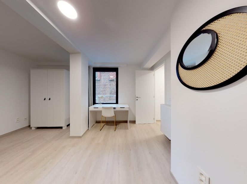 Ben je op zoek naar een gezellige studentenkamer in Leuven? Dan is residentie SPIRITUS in het complex-kamergebouw misschien wel iets voor jou. Deze be