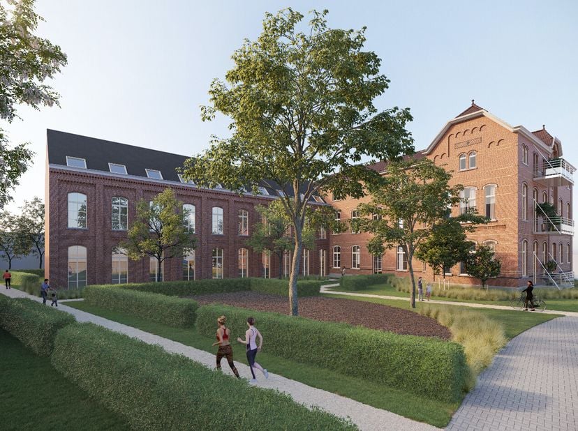 Het nieuwe woonproject Kloostertuin in Zaffelare is gelegen op de voormalige site van Zusters van Liefde die tot één van de vroegste Gentse Kloosterst