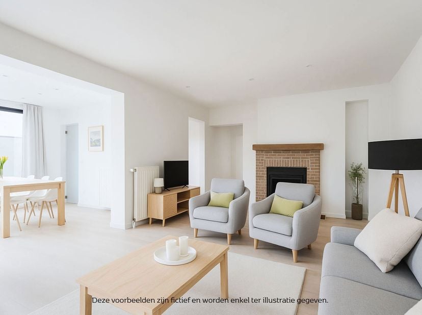 Maison avec agréable terrasse et situé dans une rue très calme d&#039;un quartier résidentiel à proximité des commerces, des écoles et avec une connexion f