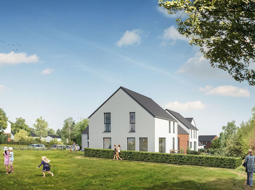 Gelegen in Ittre, is dit huis, dat deel uitmaakt van het nieuwe project &quot;Haut de Samme&quot;, gesitueerd in een groene omgeving, vlakbij het stadscentrum e