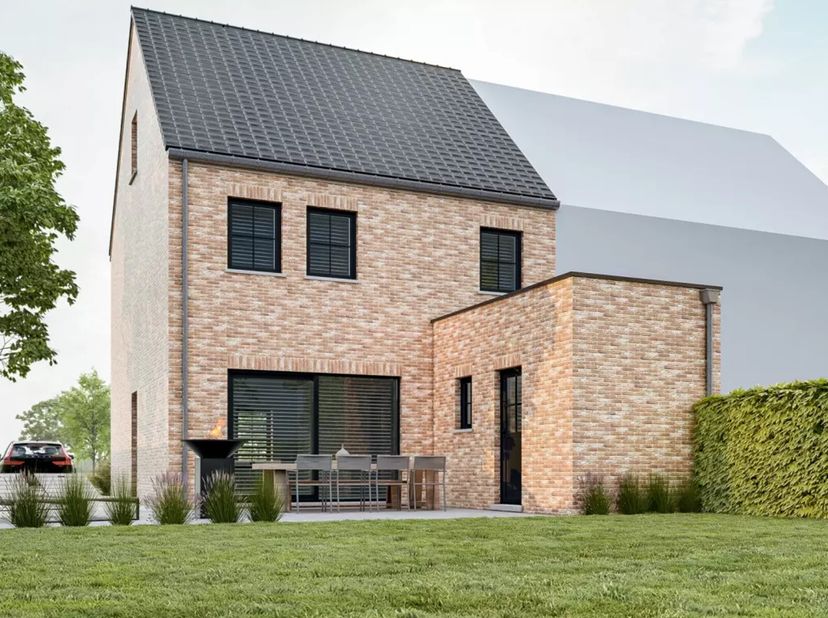 Uitstekend gelegen perceel bouwgrond voor een driegevelwoning in het landelijke Bekkevoort. De bouwgrond is zuidwest georiënteerd met mooi uitzicht op