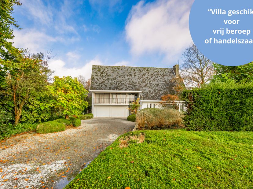 Prachtige, eigentijdse villa met diverse mogelijkheden te koop, vlak bij het centrum van Vorst (Laakdal), met alle voorzieningen en diensten op een st