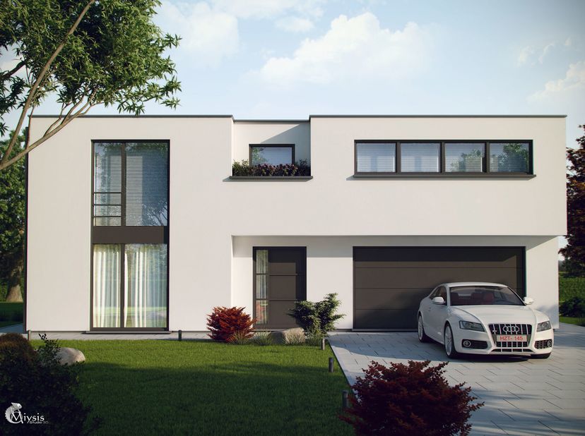 Nieuwbouwwoning op rustig gelegen locatie. Deze woning voldoet aan de meest energizuinige norm met A+ label. Warmtepomp met vloerverwarming, ventilati