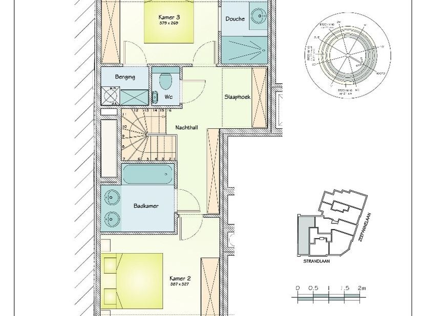 Appartement 2 chambres dans une nouvelle construction au centre de Sint-Idesbald!Composition: hall d&#039;entrée, living avec terrasse et cuisine ouverte é