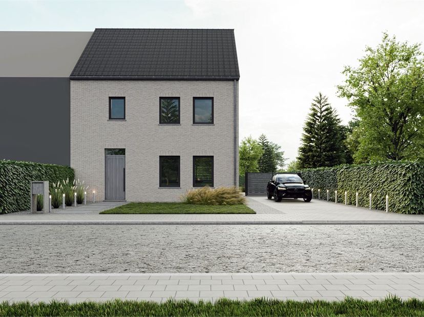 Fantastisch en rustig gelegen bouwgrond voor halfopen bebouwing nabij het centrum van Moorsel te koop. De bouwgrond van in totaal +/- 13 are 16ca heef