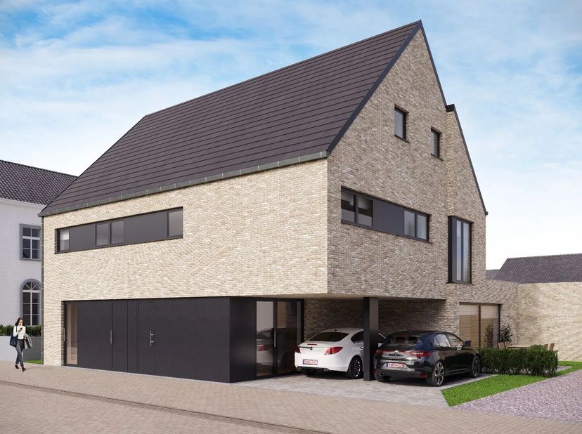 In hartje Stokkem worden deze 2 ruime BEN-woningen gebouwd met oog voor detail en kwaliteit. Deze kwalitatieve woningen worden gebouwd naast het voorm