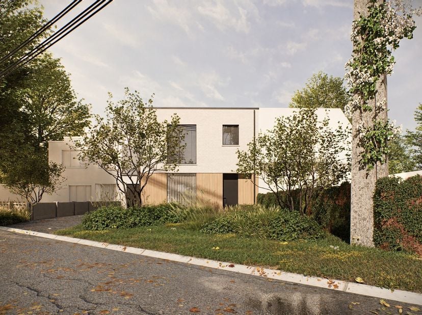 Nieuwbouw halfopen woning met 3 slaapkamers, bureau, 2 badkamers, garage en tuin!&lt;br /&gt;
Indeling GLV: inkomhal; apart toilet; mogelijke bureauruimte;