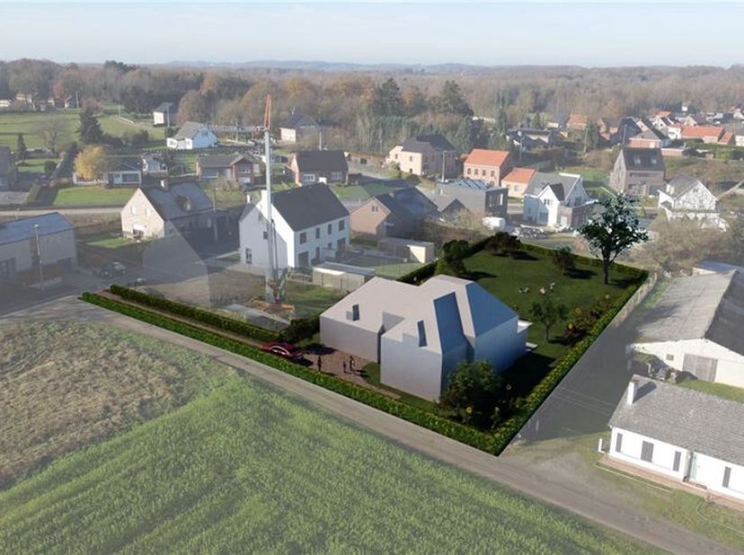 In het rustige en charmante Hondstraatje in Bekkevoort ligt deze uitzonderlijke bouwgrond met een reeds goedgekeurd bouwplan. Dit perceel biedt u de u