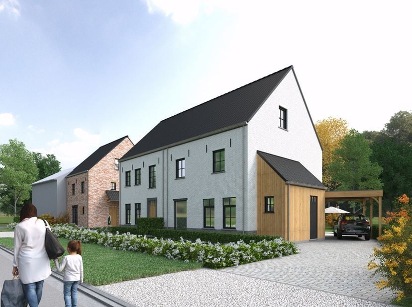 Nieuwbouwwoning met 3 slaapkamers op een perceel van 322m². &lt;br /&gt;
&lt;br /&gt;
ENERGIENEUTRALE hob woning in pastoriestijl met 3 slaapkamers (mogelijkheid