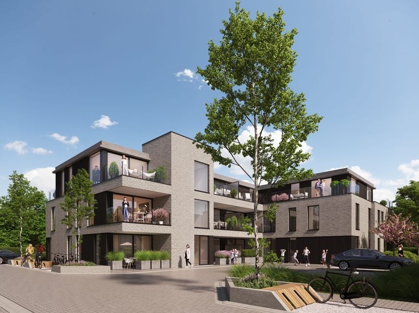 Residentie Slennedorp omvat in fase 1 elf appartementen in een strakke hedendaagse stijl, omringd door groen en genietend van de dorpskernfaciliteiten