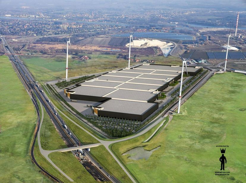 Deze logistieke campus bevindt zich in het North Sea Port-gebied: een uitzonderlijke ligging aan de R4 met rechtstreekse verbindingen met de E34 en E1