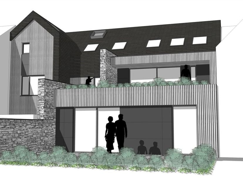 Dans le centre de Mariembourg, nous vous proposons ce projet immobilier avec un permis octroyé en 2019 pour la construction dun projet consistant en l