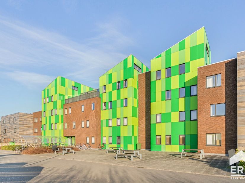 Deze praktisch ingedeelde studentenflat is gelegen op wandelafstand van VIVES hogeschool, HOWEST, Kuleuven Campus Brugge, meerdere winkels, kinepolis,