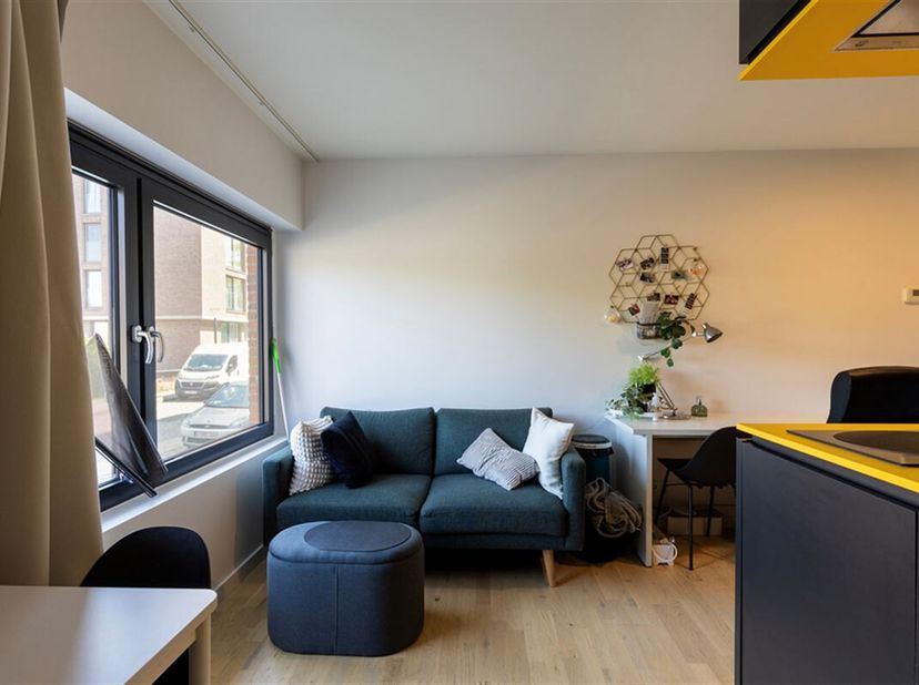 Op zoek naar een compacte, kwalitatieve woonst of een interessante investering in hartje Leuven?&lt;br /&gt;
Dit stijlvol gerenoveerde appartement van 32 m²
