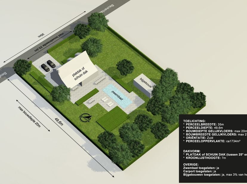 Terrain à vendre
                    à 2360 Oud-Turnhout