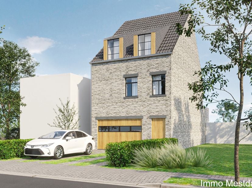 Prachtig nieuwbouw (2025) gelijkvloers appartement met tuintje.&lt;br /&gt;
Kleinschalig project &quot;Nuance V&quot;.&lt;br /&gt;
De residentie wordt opgetrokken volgens t