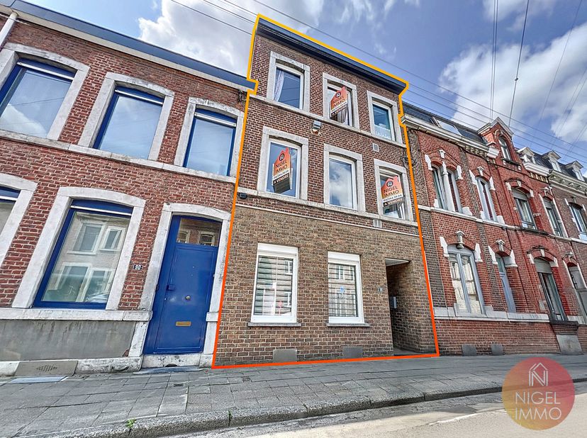 EXCLUSIVITÉ CHEZ NIGEL IMMO&lt;br /&gt;
Opportunité rare : Immeuble de rapport de 3 appartements en ordre urbanistique - Haut rendement !&lt;br /&gt;
Investissez