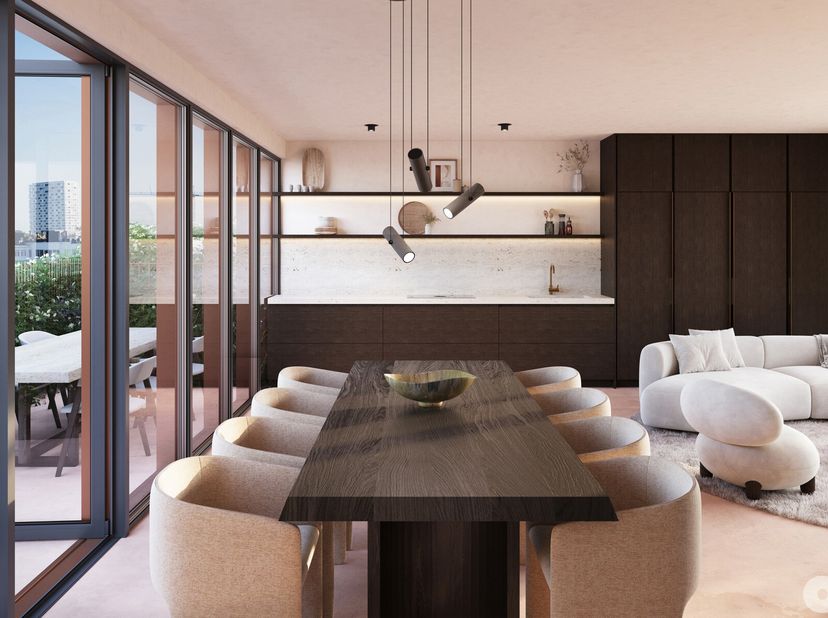 Dit stijlvolle tweeslaapkamer appartement van 85 m² in het prestigieuze project Amani combineert luxe, comfort en duurzaamheid. De high-end afwerking,