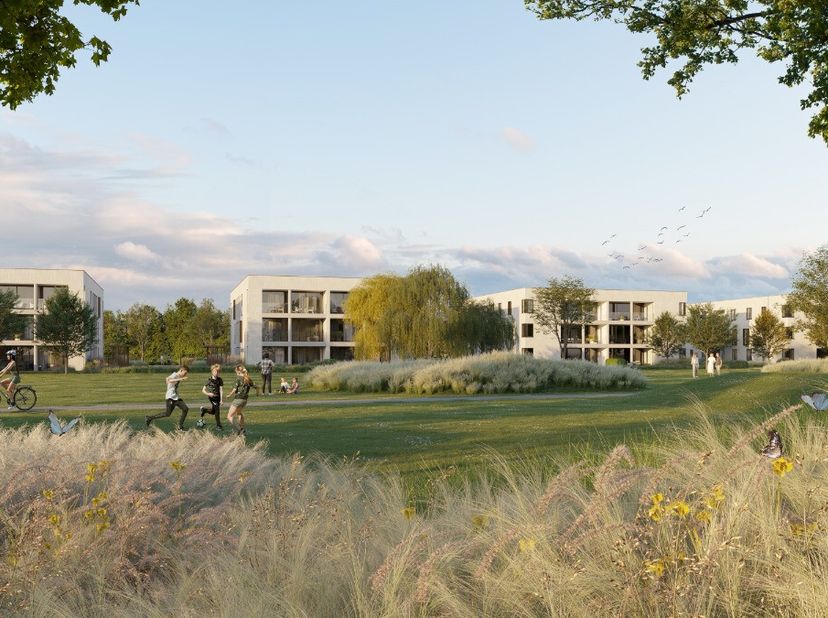 Op zoek naar een moderne woonplek in een groene, rustige omgeving? Dit stijlvolle appartement op de tweede verdieping straalt eigentijdse luxe uit en