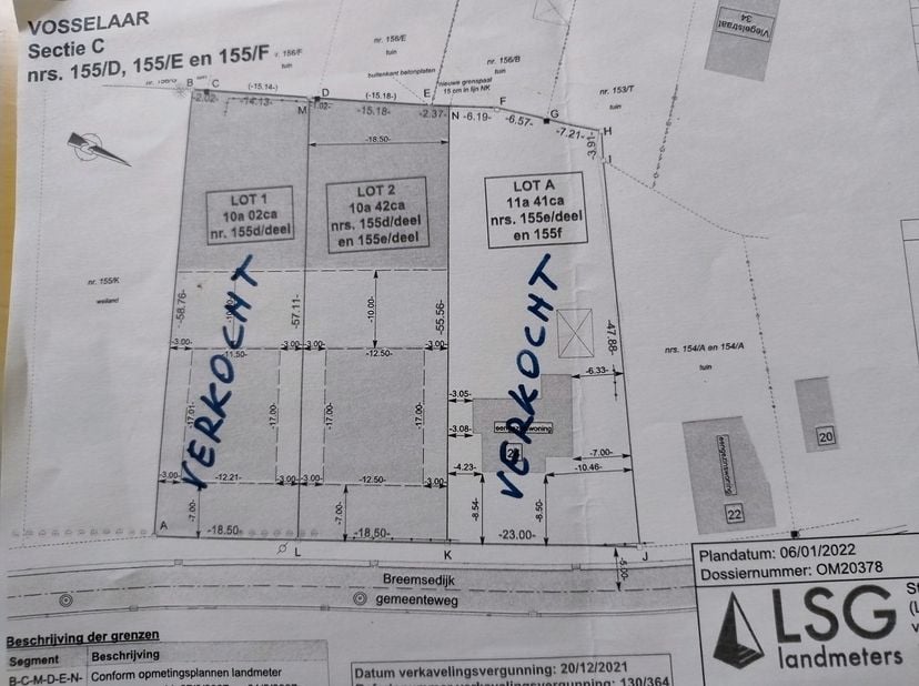 Terrain à vendre
                    à 2350 Vosselaar