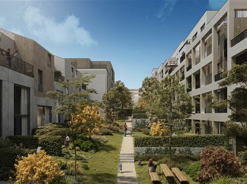 Groen wonen in centrum Leuven? &lt;br /&gt;
Dat kan in deze woningen die deel uitmaken van een duurzaam en vooruitstrevend nieuwbouwproject. In een rustige