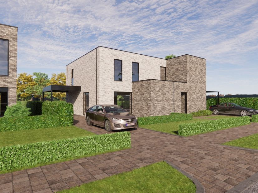 Woonproject &quot;ROEXEINDE&quot;, Oudsbergen: nog 1 nieuwbouwwoning te koop&lt;br /&gt;
&lt;br /&gt;
WONING 3: halfopen bebouwing (RECHTS)&lt;br /&gt;
Indeling gelijkvloers: ink