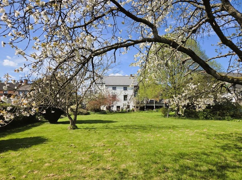 Sise dans le village de Lonzée et à ± 1 km de sa gare, proche de Gembloux, sur un splendide terrain de ± 26,5 ares, cette charmante maison vous séduir