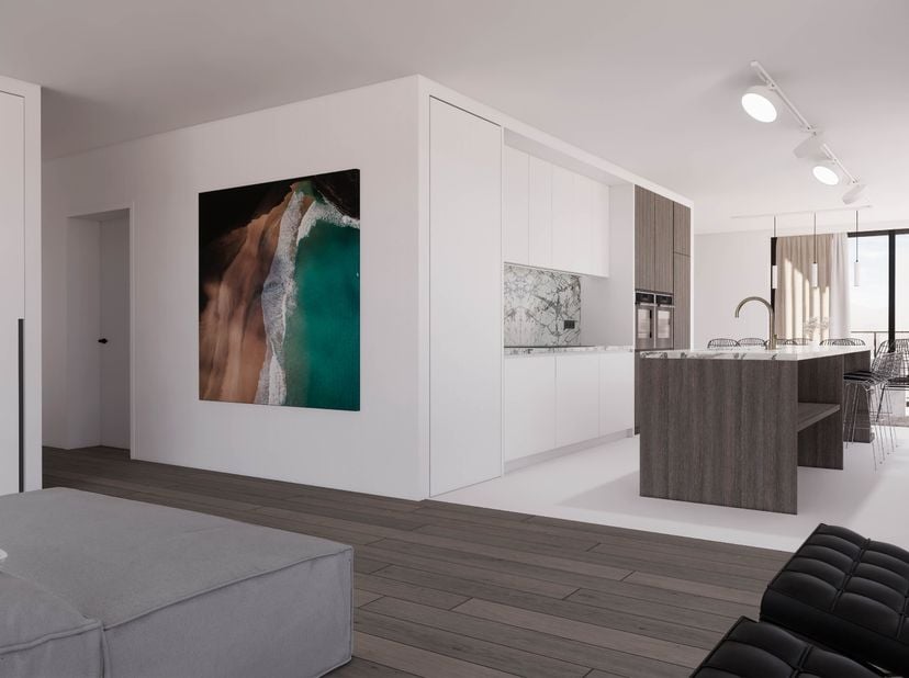 MOGELIJKHEID 6% BTW I.P.V. 21% BTW!&lt;br /&gt;
&lt;br /&gt;
PENTHOUSE MET 2 SLAAPKAMERS (90.2 m² bew. opp.) op de VIJFDE verdieping met UITERST RUIM TERRAS (66.2